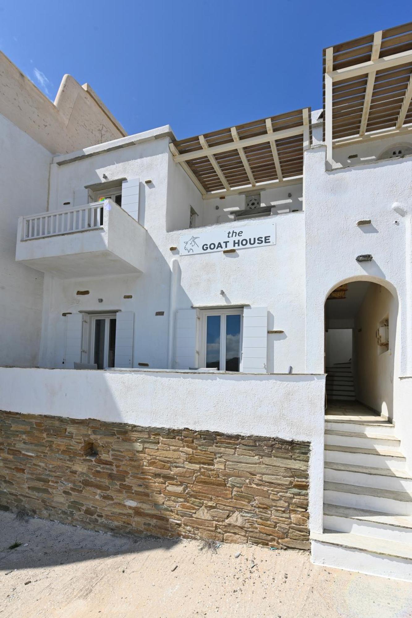 The Goat House Villa Kardhianí Eksteriør billede